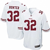 Nike Men & Women & Youth 49ers #32 Hunter White Team Color Game Jersey,baseball caps,new era cap wholesale,wholesale hats